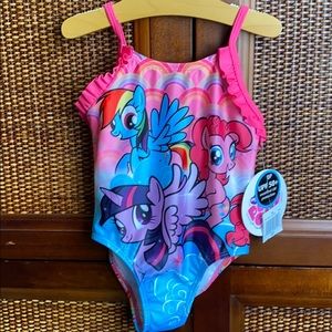 NWT Swimsuit my little pony